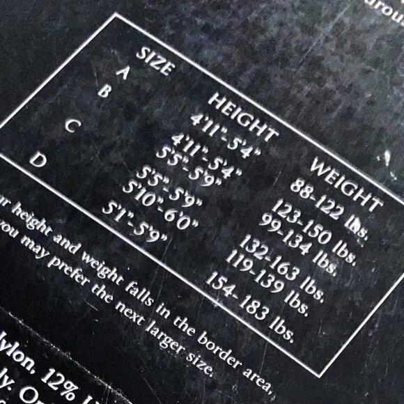 2 NEW VICTORIAS SECRET PANTYHOSE 1 BLK FAUX GARTER & 1 NUDE/BLK FAUX THIGH HIGH - Picture 9 of 9